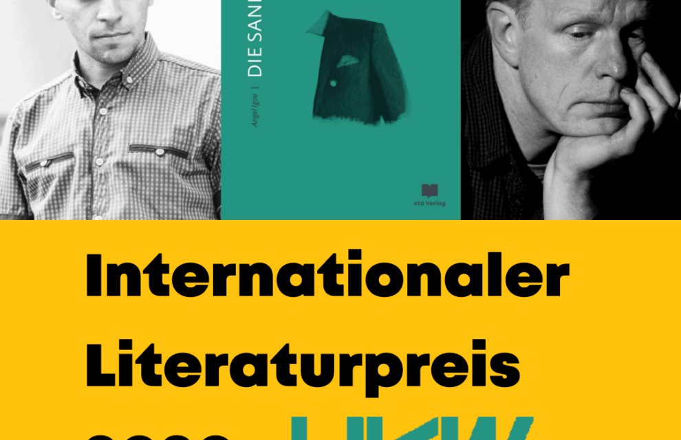 Internationaler Literaturpreis 2020: Wir haben gewonnen!